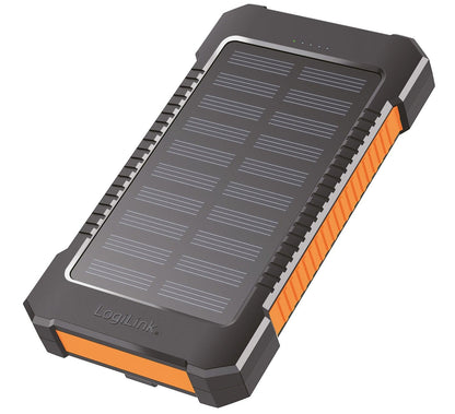 Solcells-Powerbank 6000mAh 2xUSB-A 10W - Hemberedskap