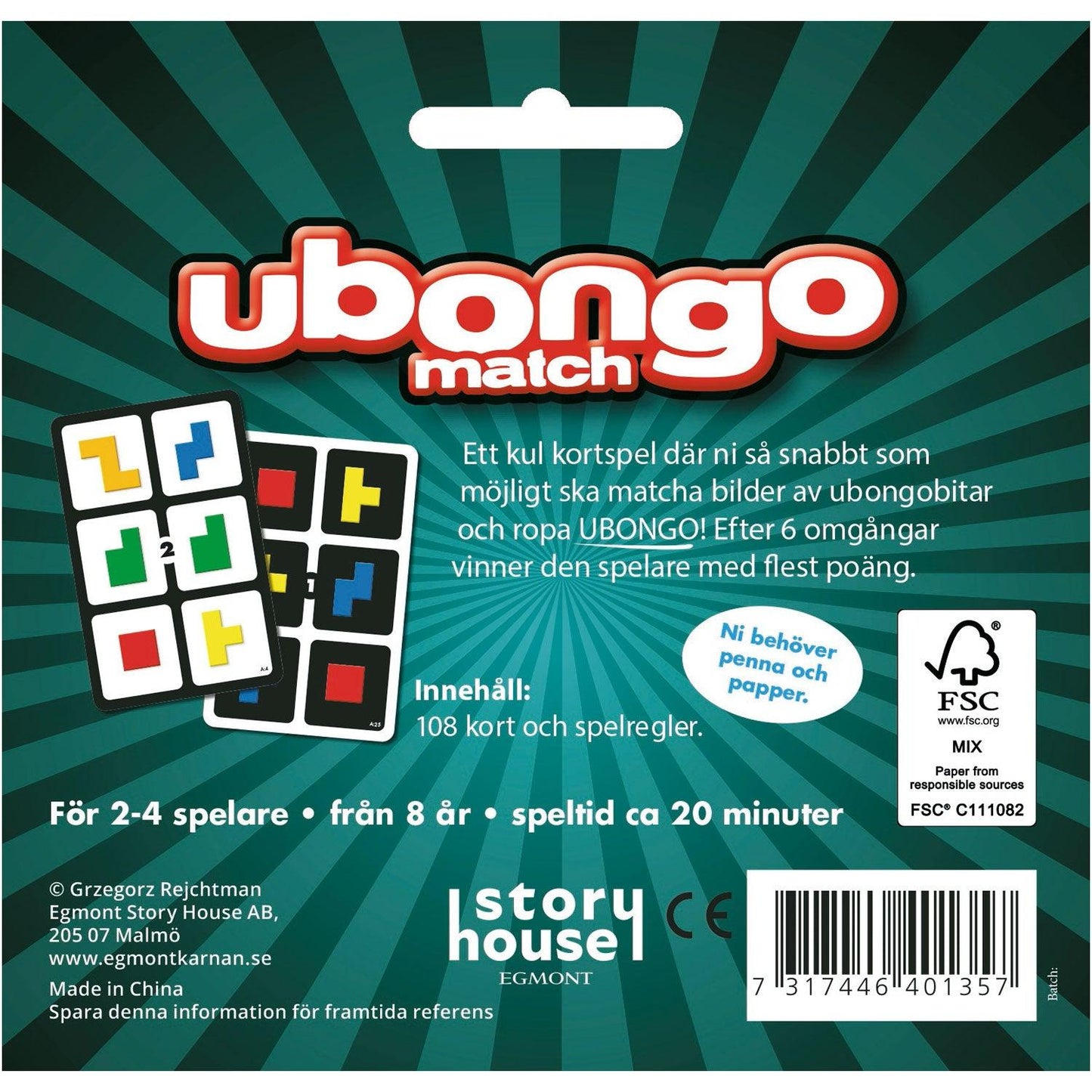 Ubongo Match - Hemberedskap- 