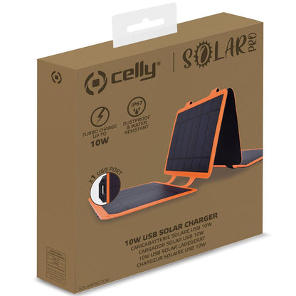 Celly SolarPro Solcellsladdare 10W